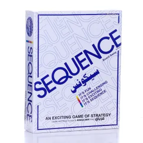 0153A SEQUENCE BOARD GAME (3  YEAR) A.I