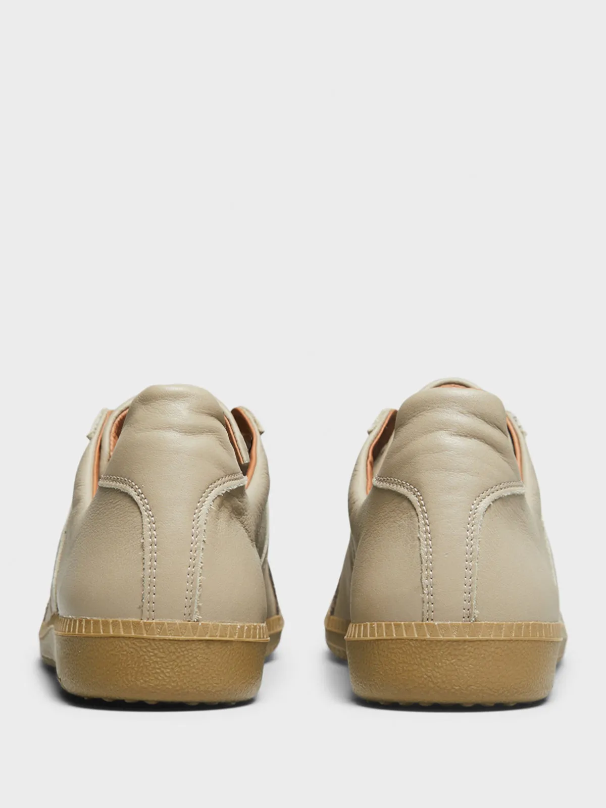 1700L German Military Sneakers in Beige Khaki