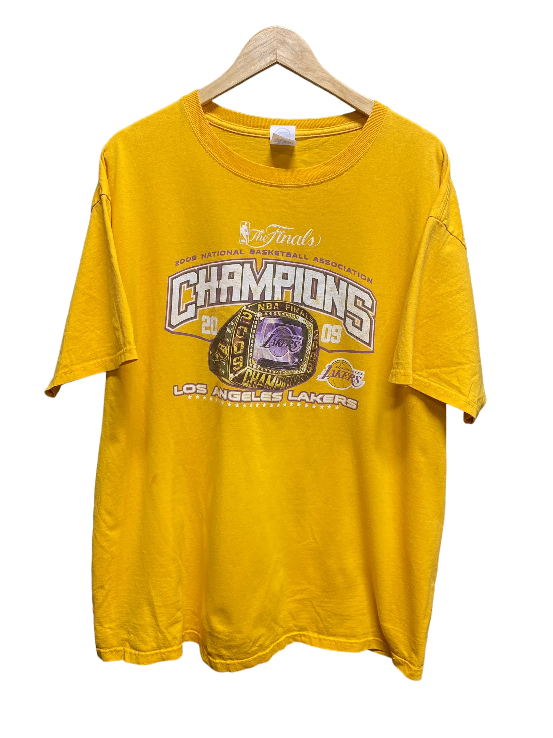 2009 Los Angeles Lakers NBA Champions Roster Tee Size XL