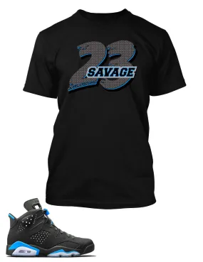 23 Savage T Shirt to Match Retro Air Jordan 6 Shoe