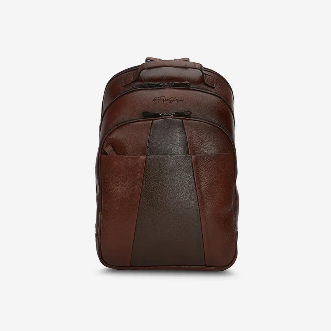 613's Premium Garda Leather Backpack