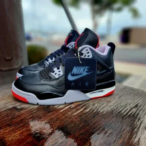 AIR JORDAN 4 RETRO (GS) 'BRED REIMAGINED'