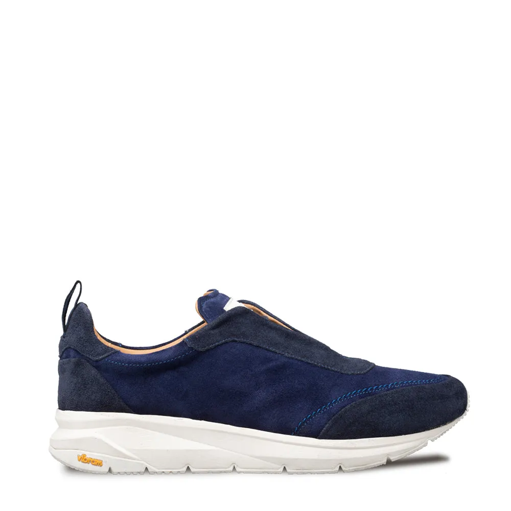 ALCOY SUEDE SNEAKER-Blue | Mezlan