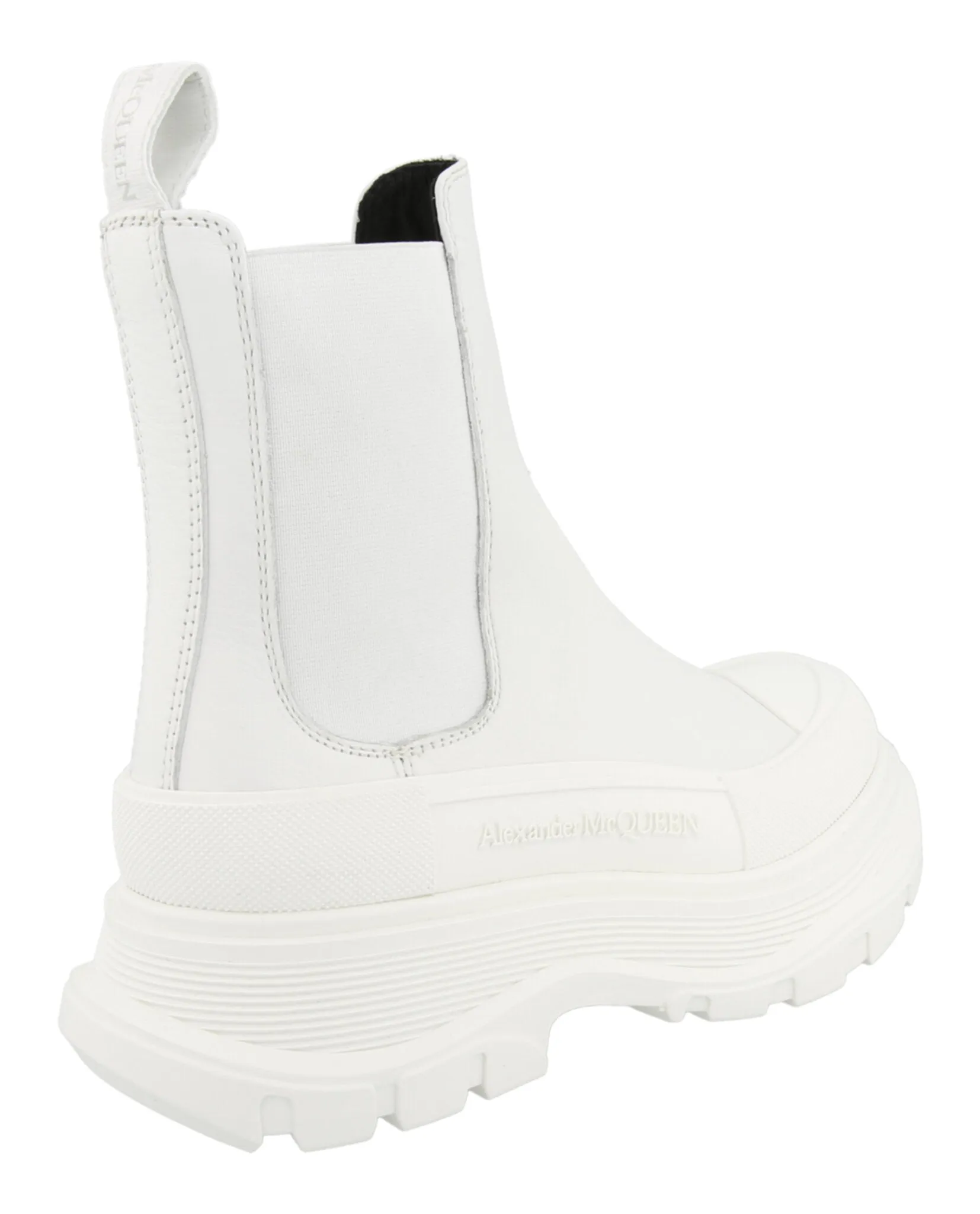 Alexander McQueen Womens Leather Ankle Boots