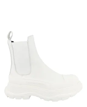 Alexander McQueen Womens Leather Ankle Boots