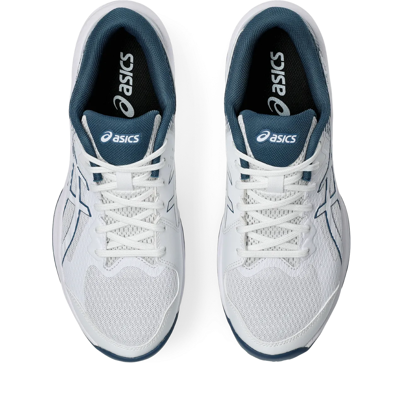 Asics Men's Beyond FF Indoor Court Shoes White Vintage Indigo