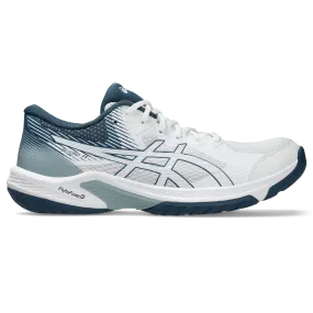 Asics Men's Beyond FF Indoor Court Shoes White Vintage Indigo