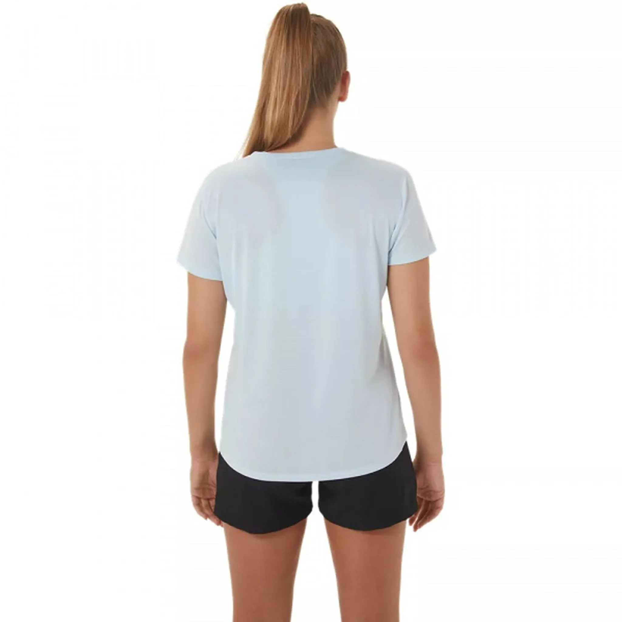 Asics Womens Silver Running Tee