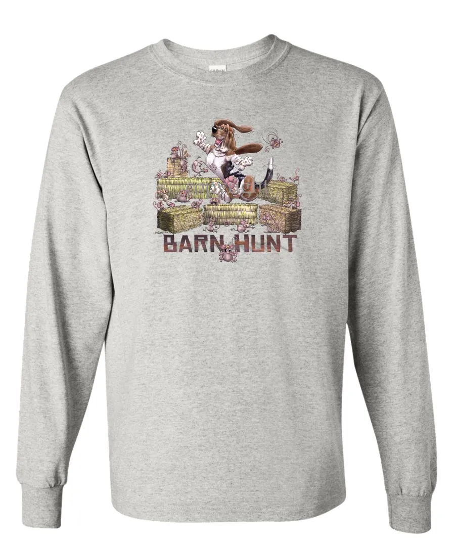 Basset Hound - Barnhunt - Long Sleeve T-Shirt