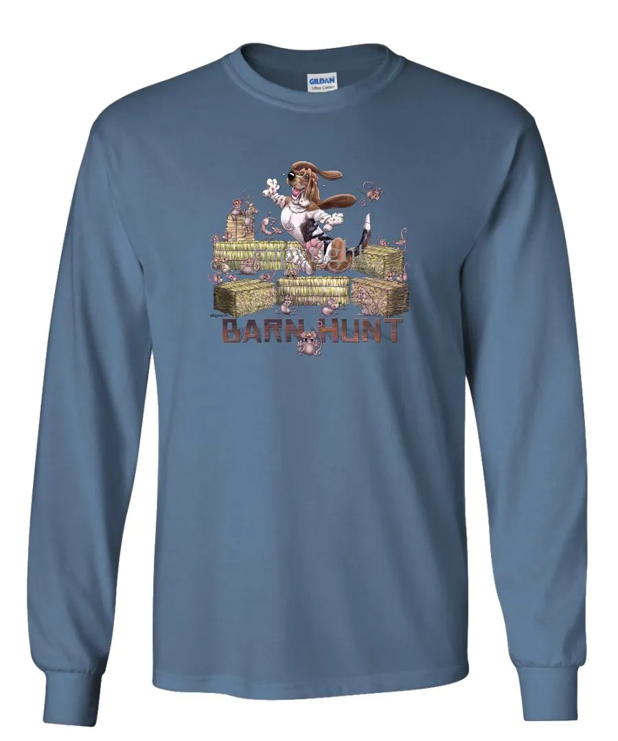 Basset Hound - Barnhunt - Long Sleeve T-Shirt