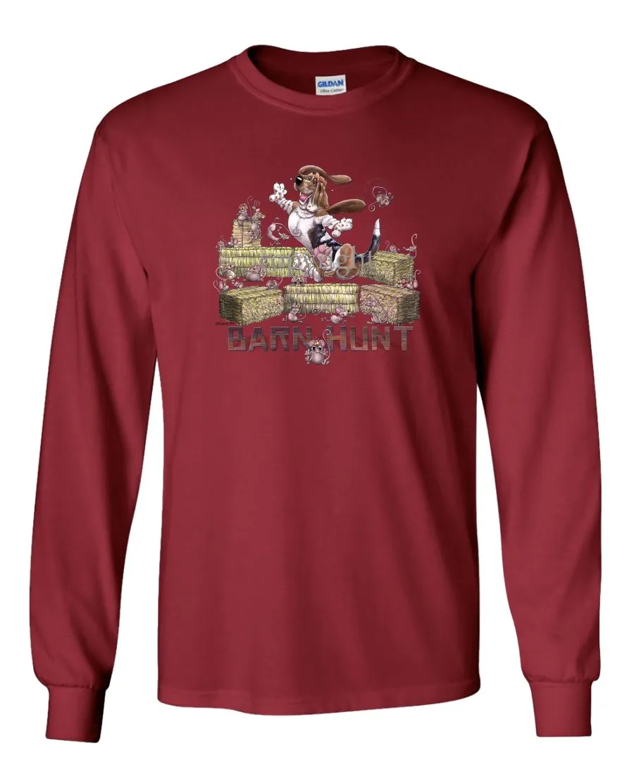 Basset Hound - Barnhunt - Long Sleeve T-Shirt