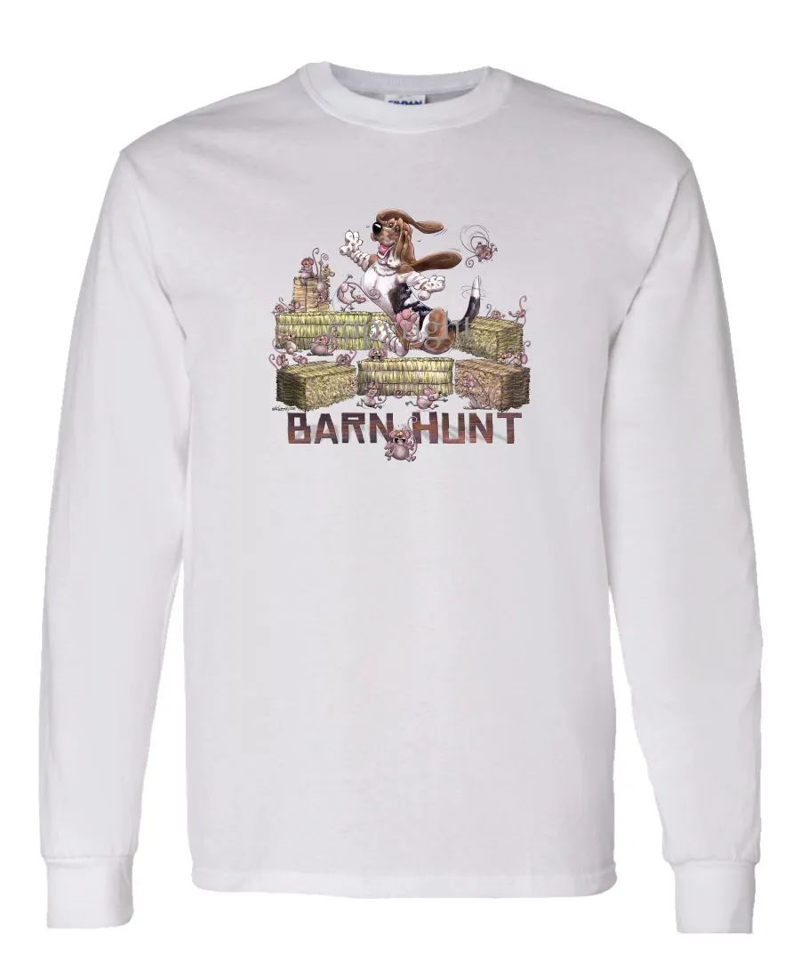 Basset Hound - Barnhunt - Long Sleeve T-Shirt