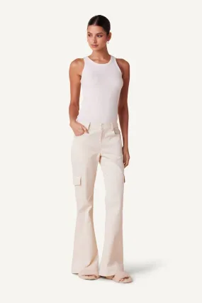 BETHANY CARGO PANT | GARDENIA