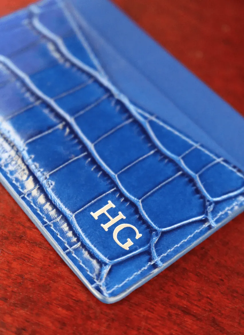 Blue Croc V2 Card Holder