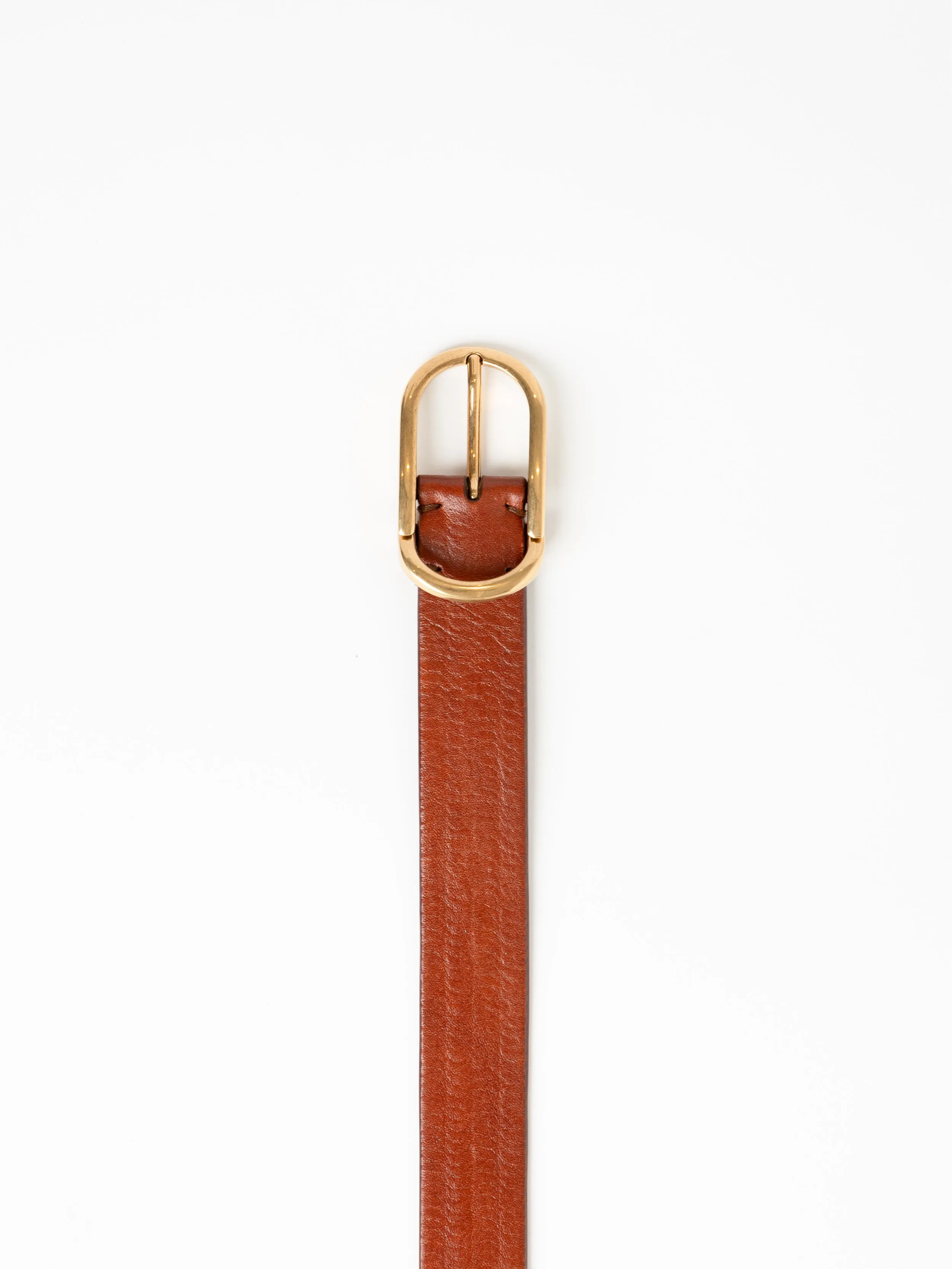 Brown Calfskin Belt