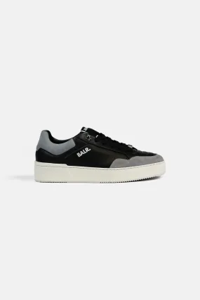 BT Leather Sneaker Black/Dark Grey/Grey