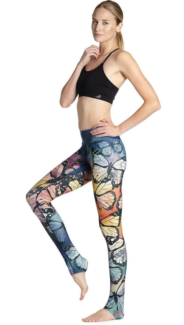 Butterflies - Full Length Triathlon Leggings