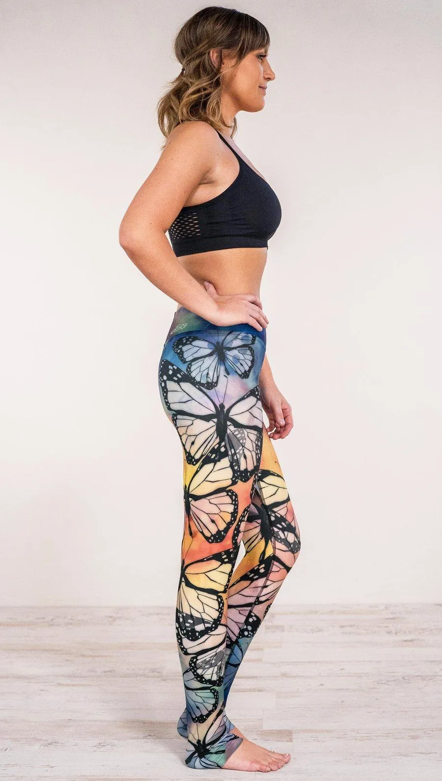 Butterflies - Full Length Triathlon Leggings