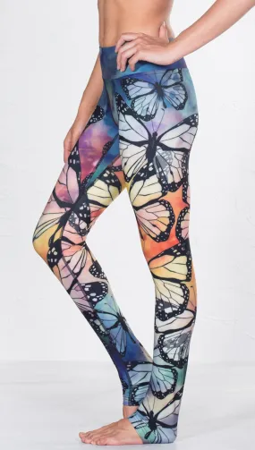 Butterflies - Full Length Triathlon Leggings