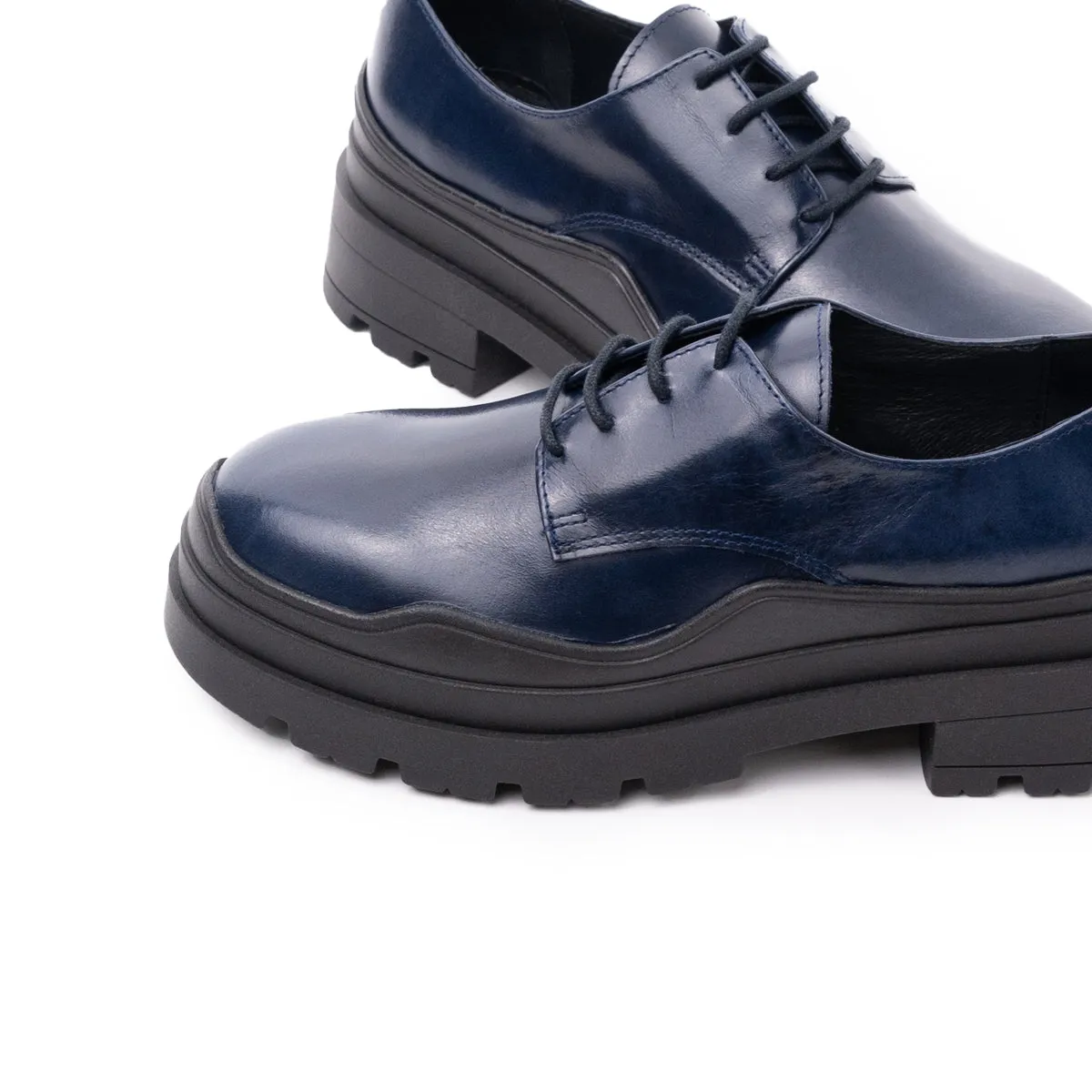 Chatou Navy Leather