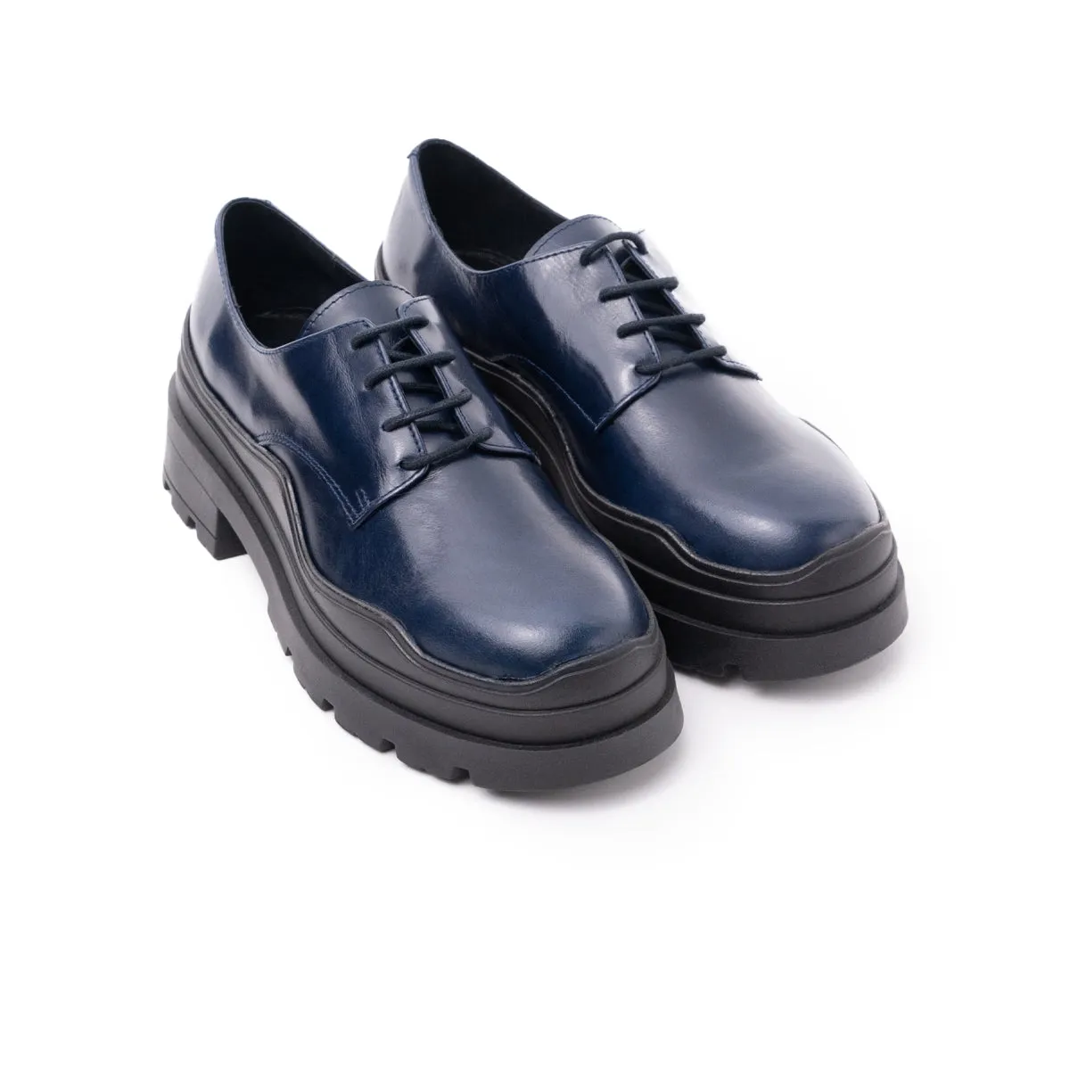 Chatou Navy Leather