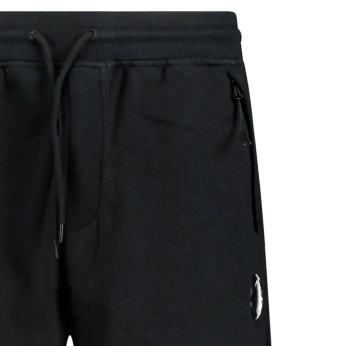 CP COMPANY Cotton Lens Shorts Black