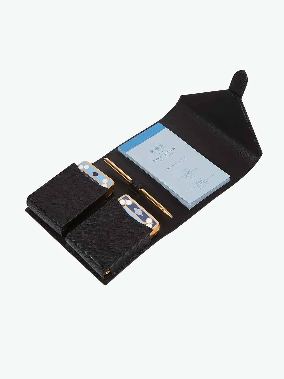 Double Playing Cards Case Black