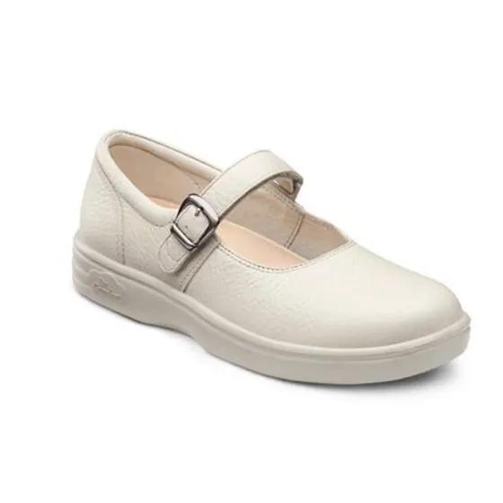 Dr. Comfort Women's Diabetic Casual Shoe - Merry Jane - Light Beige