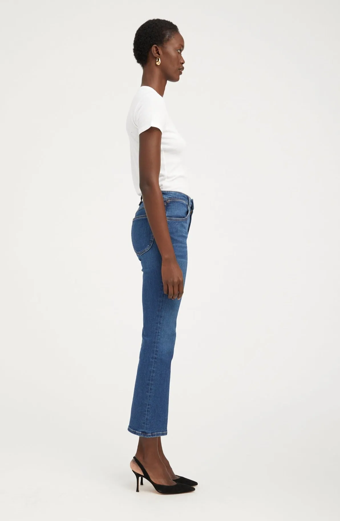 Gabrielle Ankle Flare Denim