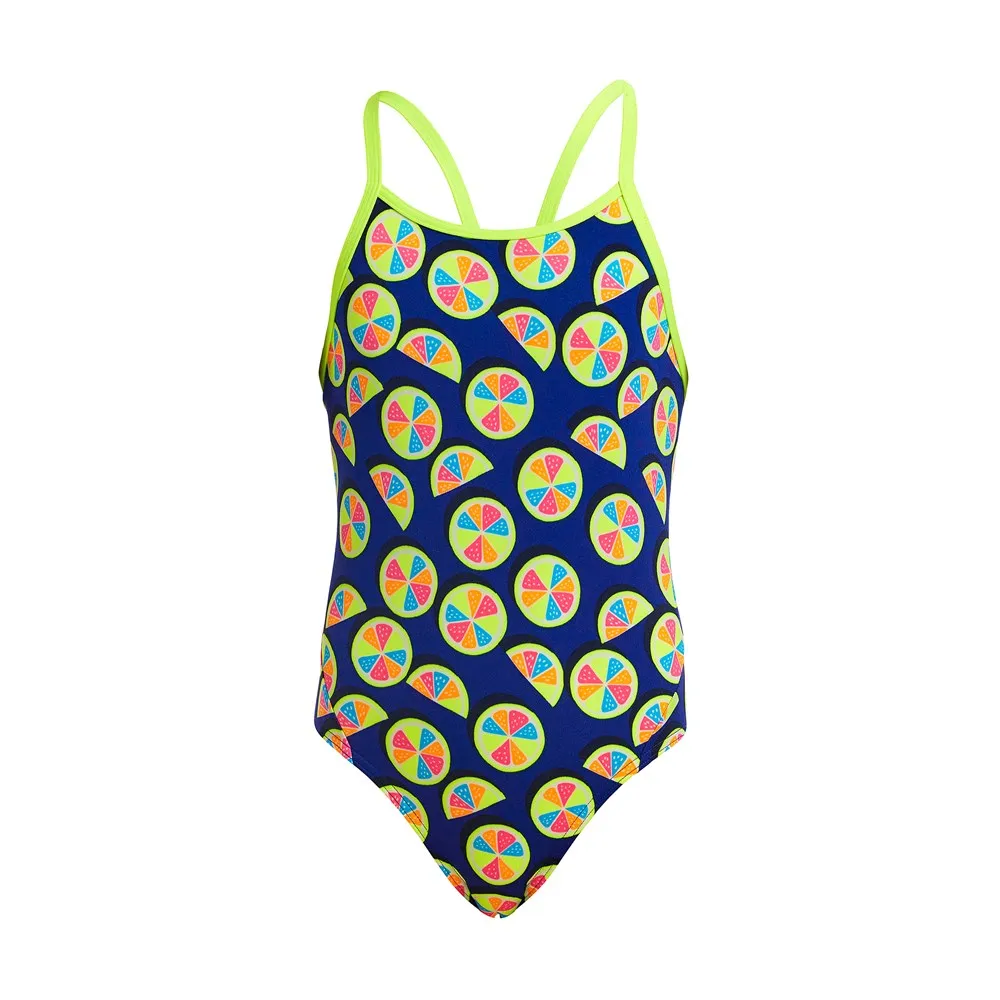 GIRL'S YOU LEMON DIAMOND BACK ONE PIECE