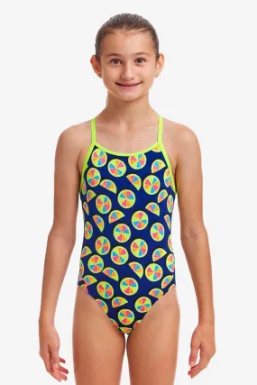 GIRL'S YOU LEMON DIAMOND BACK ONE PIECE