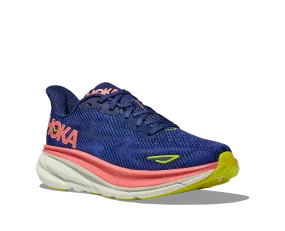 Hoka Clifton 9 Evening Sky Coral Women's