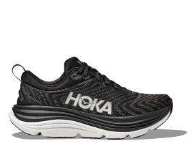 Hoka Gaviota 5 Black White Wide Women's