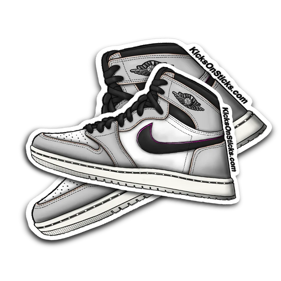 Jordan 1 "NY to Paris" Sneaker Sticker