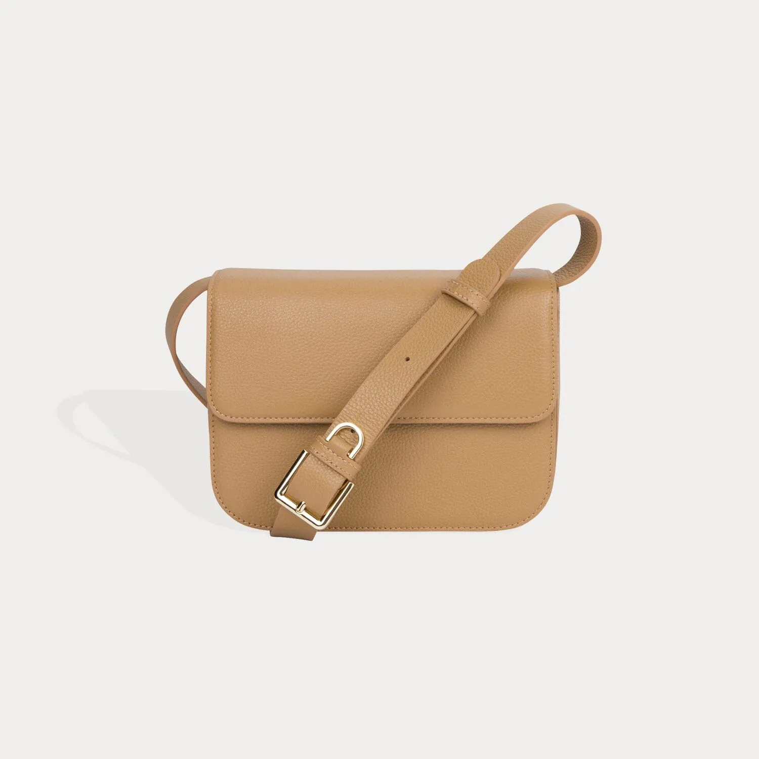 Kimberly Bag - Tan/Gold