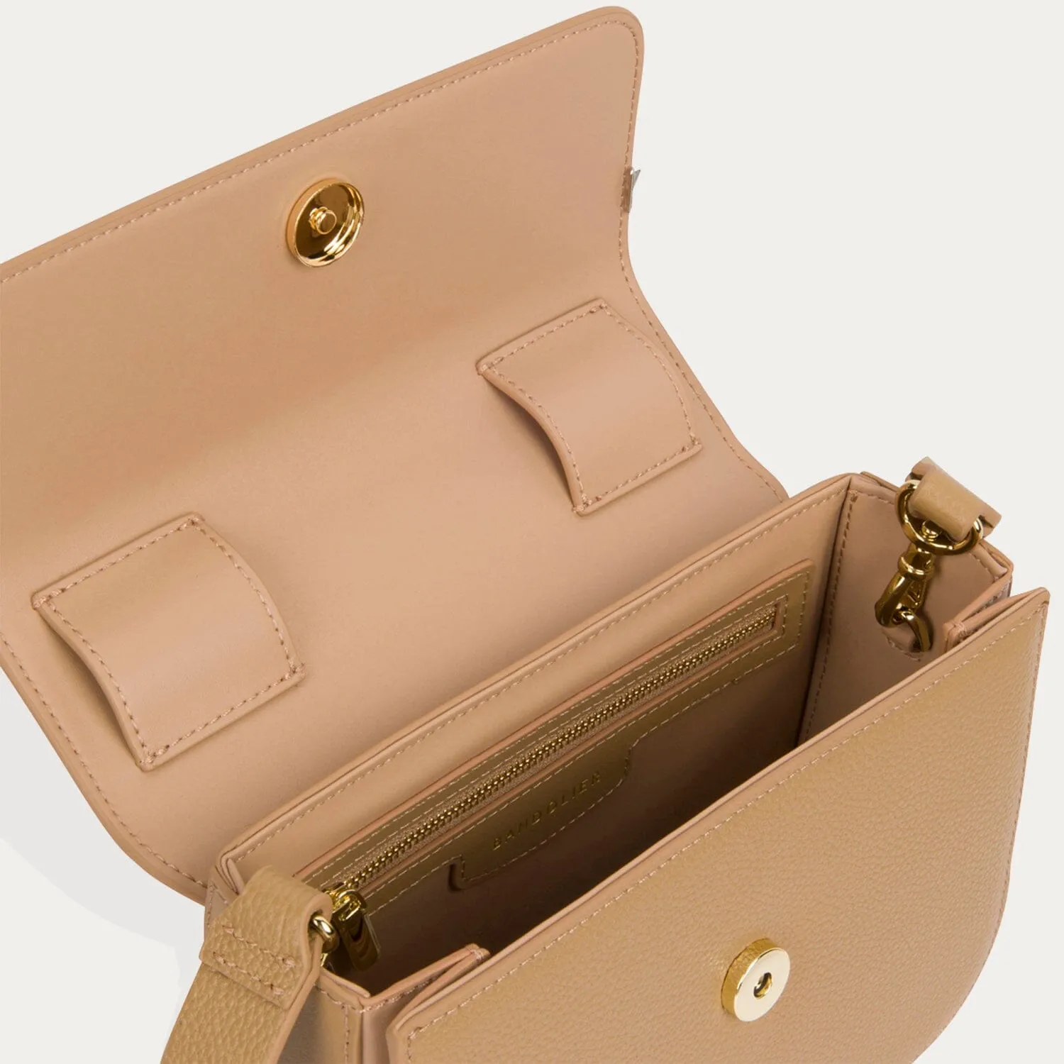 Kimberly Bag - Tan/Gold