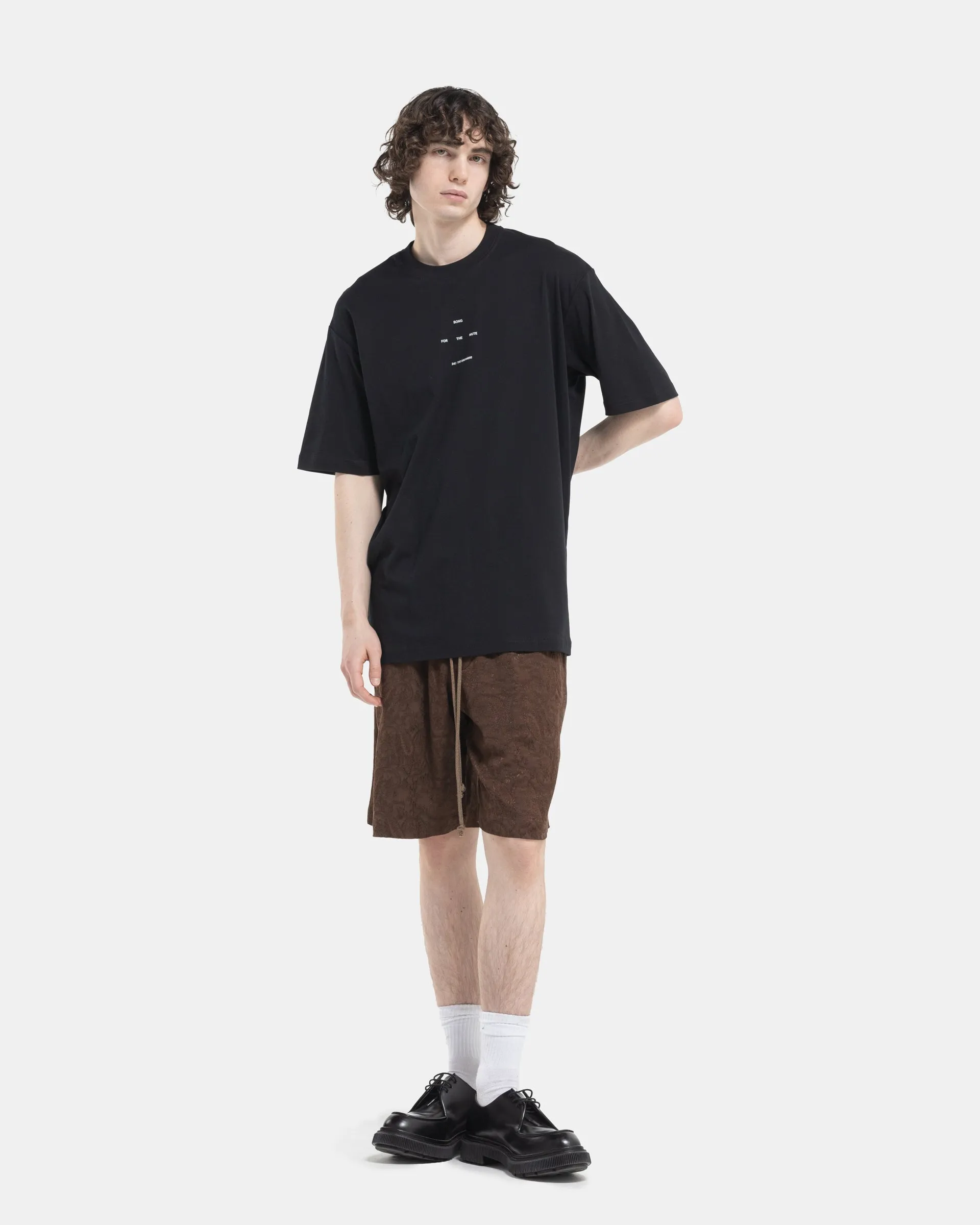 Logo Oversized T-Shirt in Black