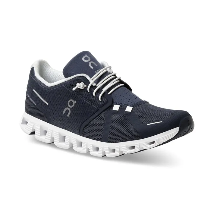 Mens On Running Cloud 5 Midnight/White