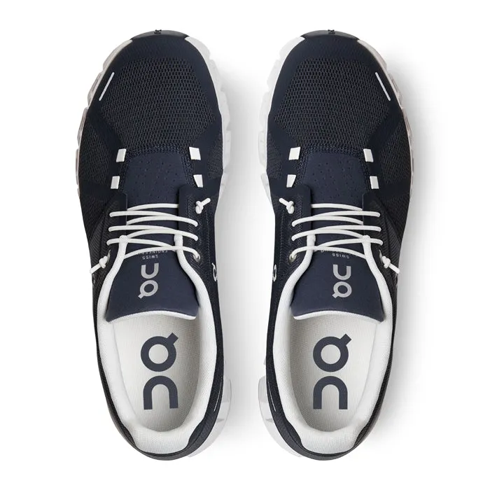 Mens On Running Cloud 5 Midnight/White