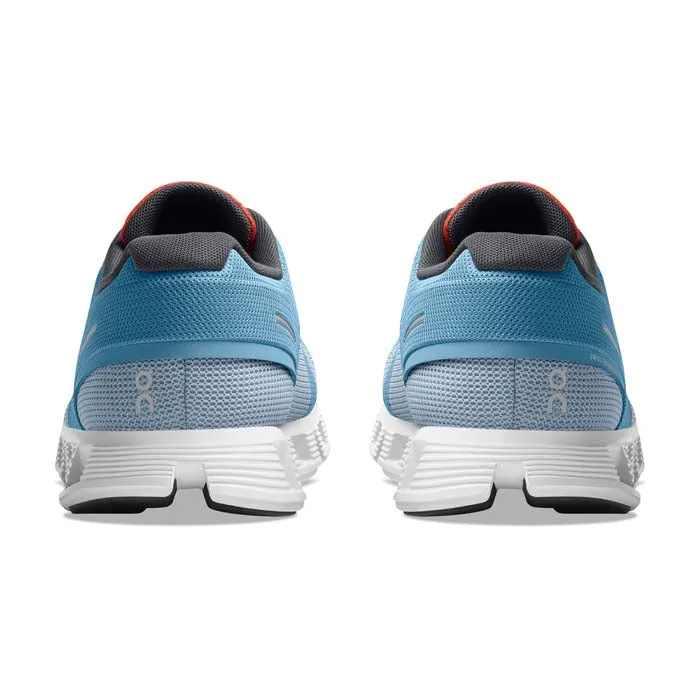 Mens On Running Cloud 5 Push in Niagara/Chambray