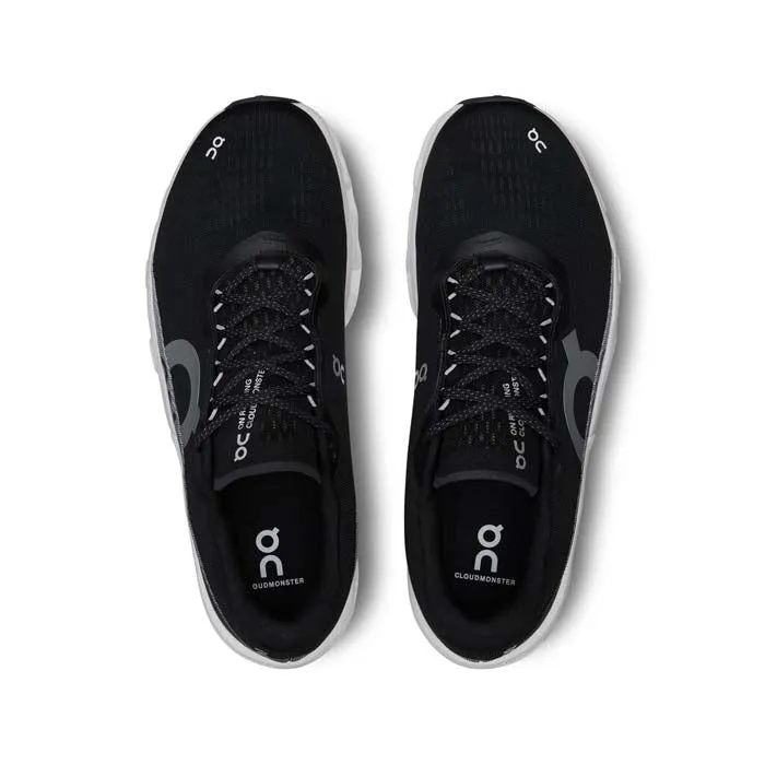 Mens On Running Cloudmonster 2 in Black/Frost