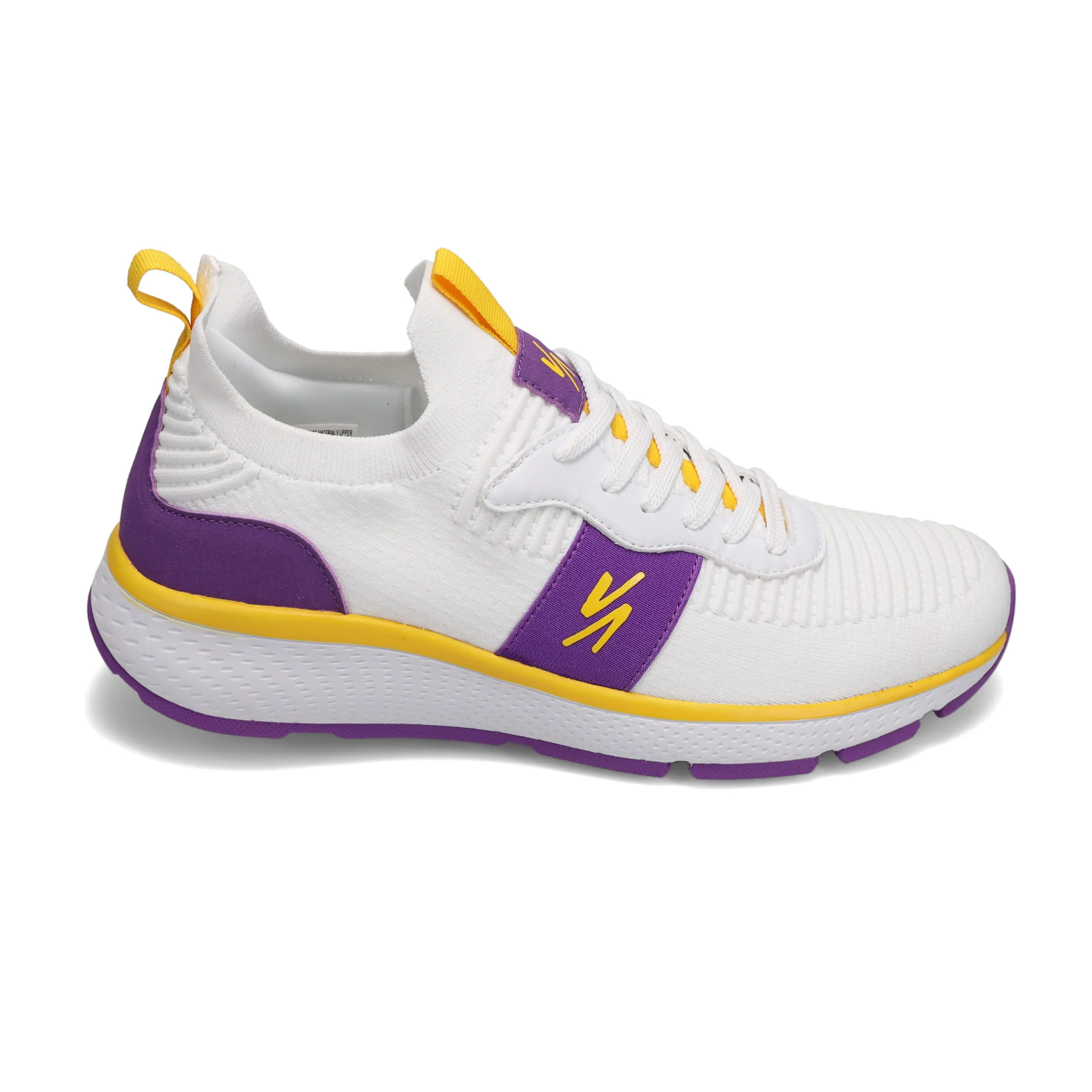 Men's Reign White/Purple/Yellow