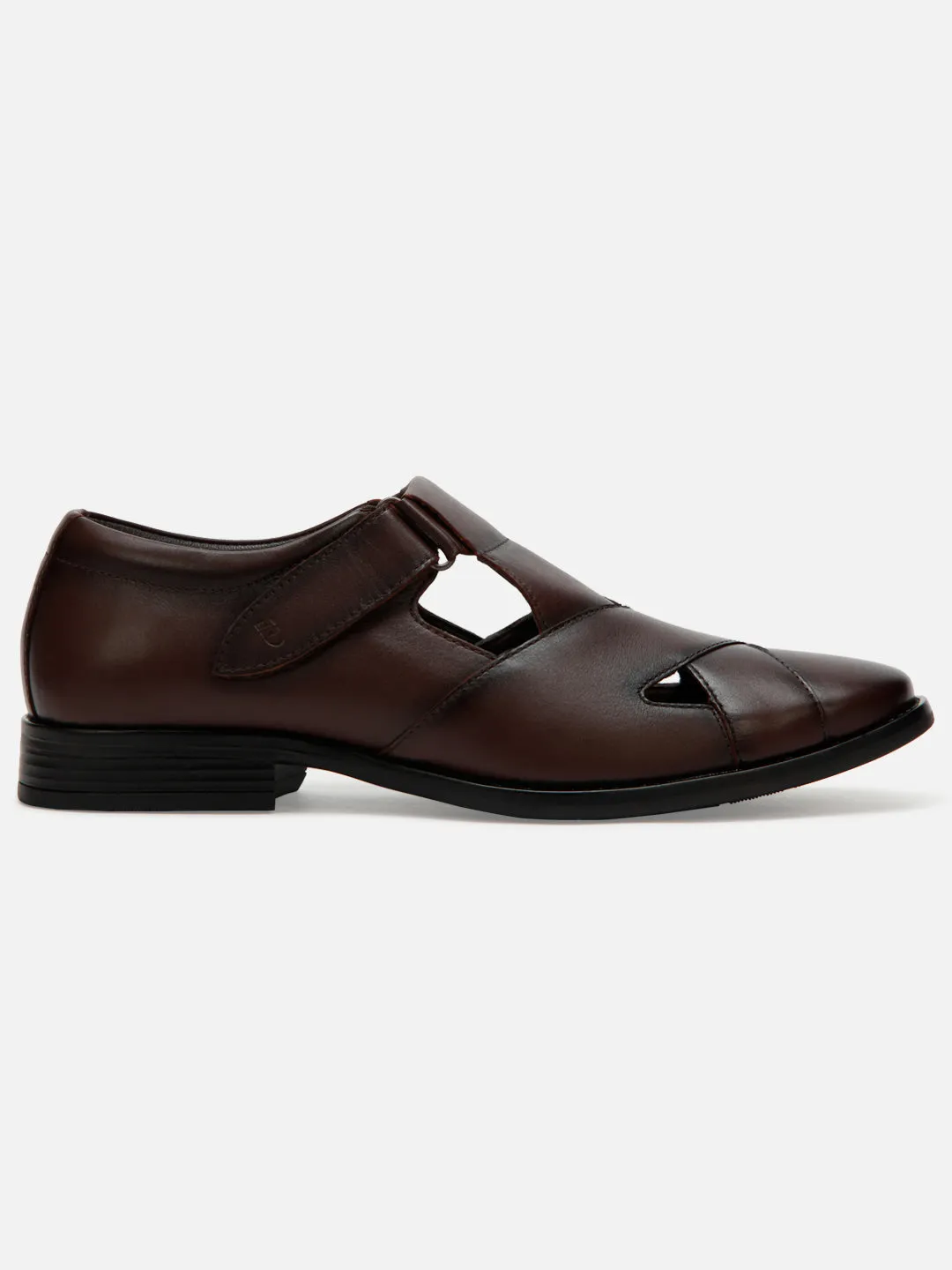 Men's Wine Peshawari Formal Slip On Sandal (ID4091)