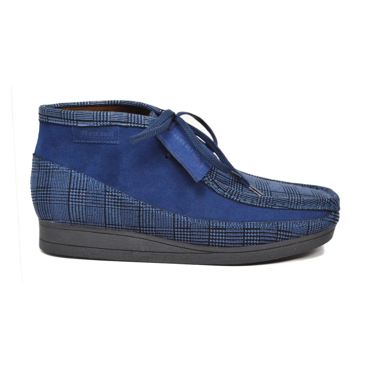 New Castle Print Mens Casual Shoe - Versatile and Stylish - British Collection