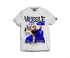 Nipsey Hustle White Tee