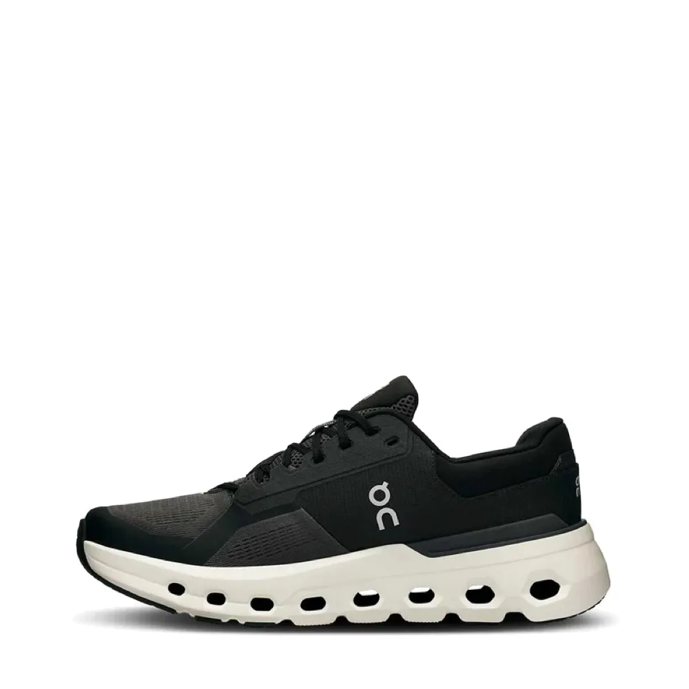 On Men's Cloudrunner 2 WIDE Width Sneaker in Eclipse/Black