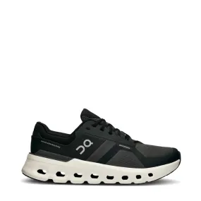 On Men's Cloudrunner 2 WIDE Width Sneaker in Eclipse/Black