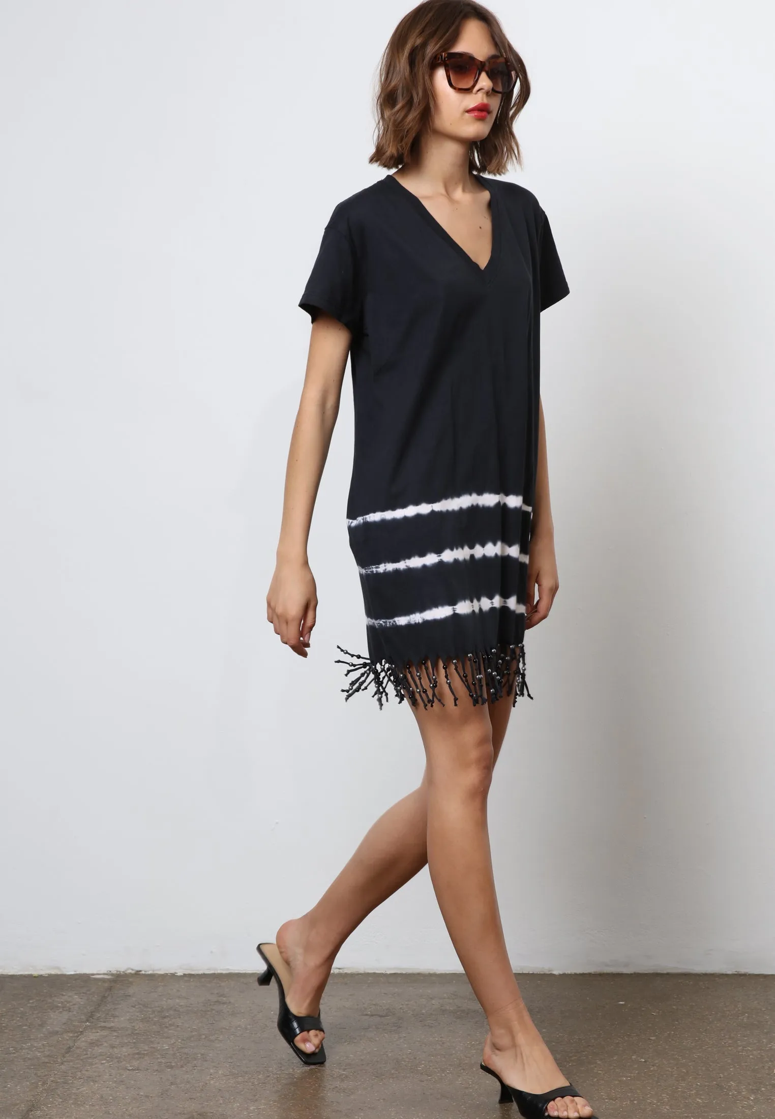 PARTICLE DRESS BLACK