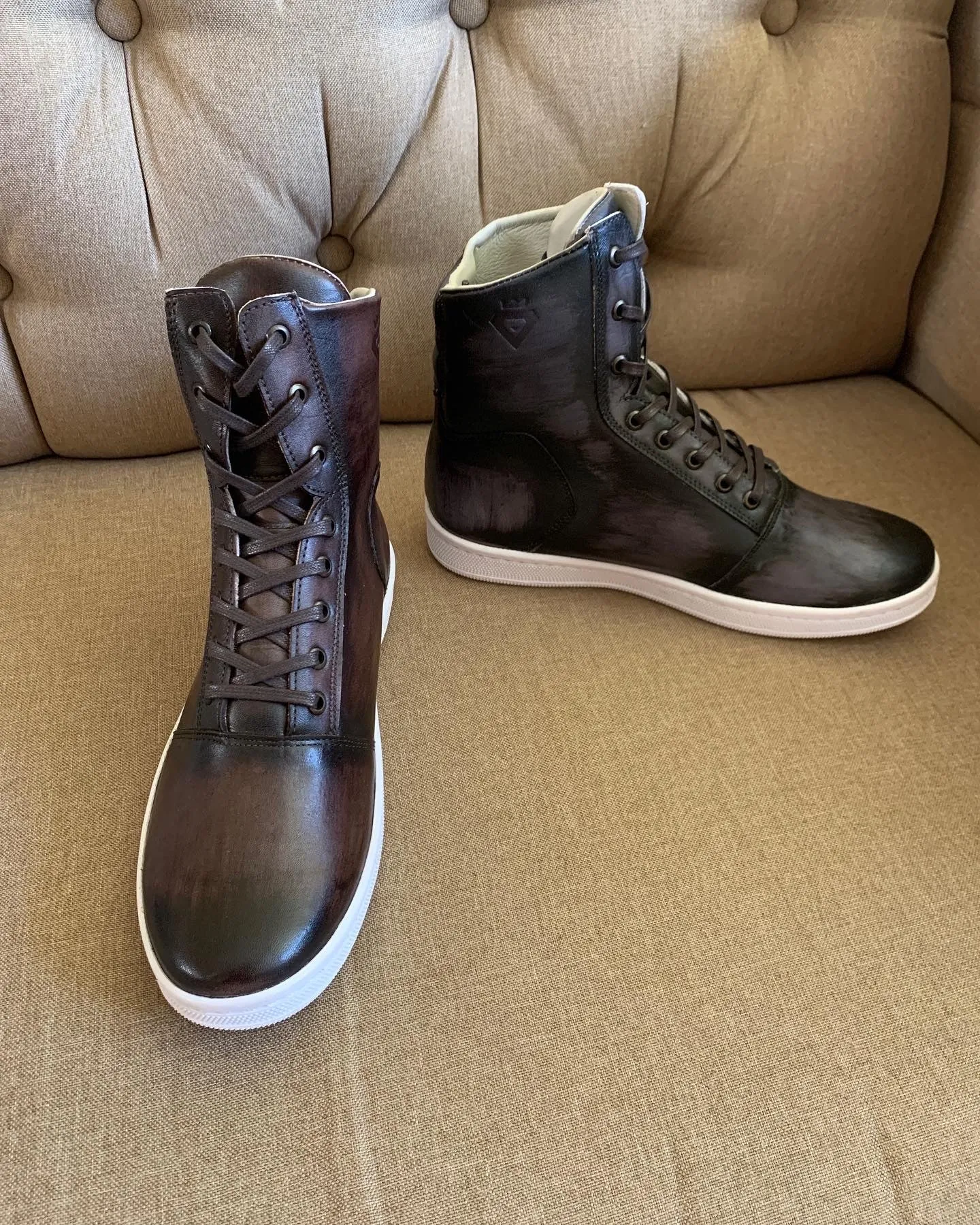 TESTALEONE RACER BOOTS SMOKE  sneakers