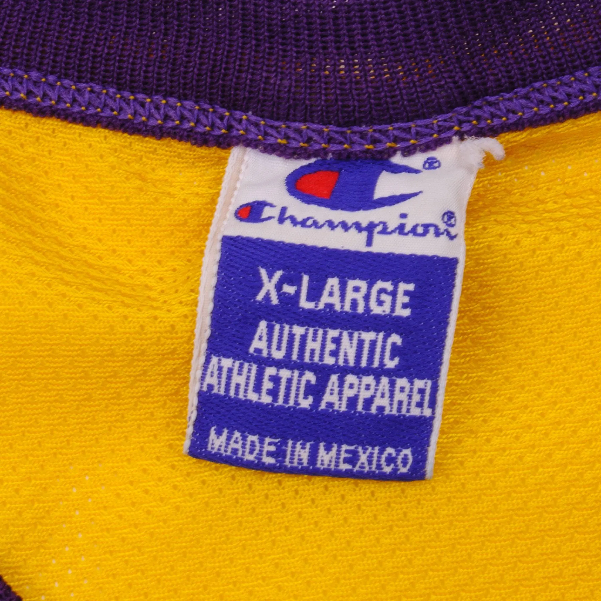 VINTAGE CHAMPION NBA LOS ANGELES LAKERS KOBE BRYANT JERSEY SIZE 48